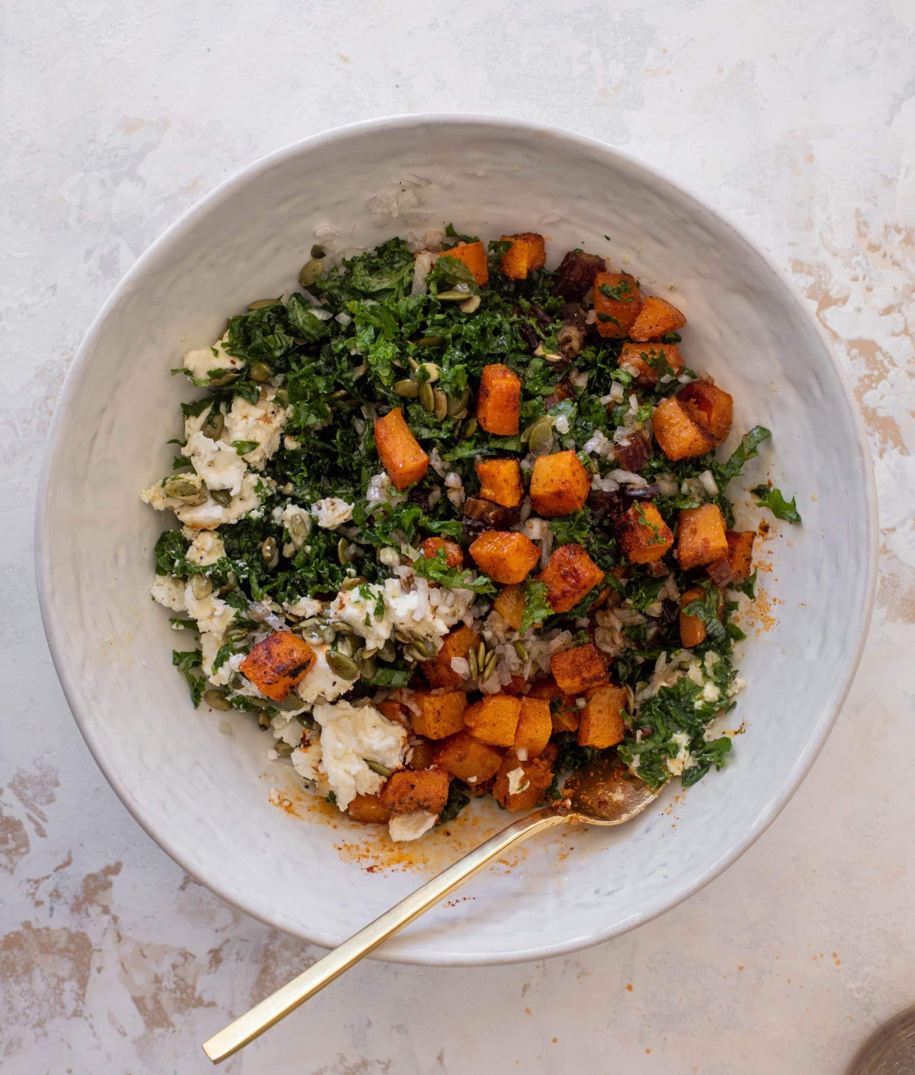 butternut squash chopped salad