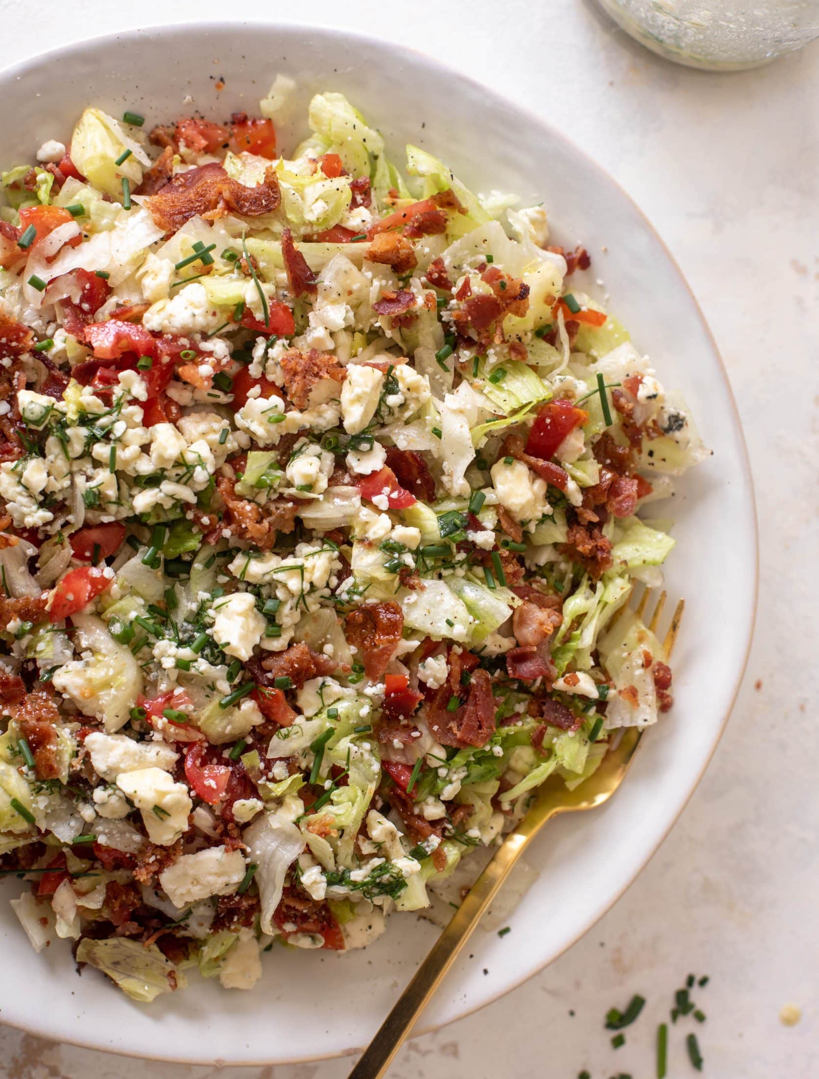 chopped wedge salad