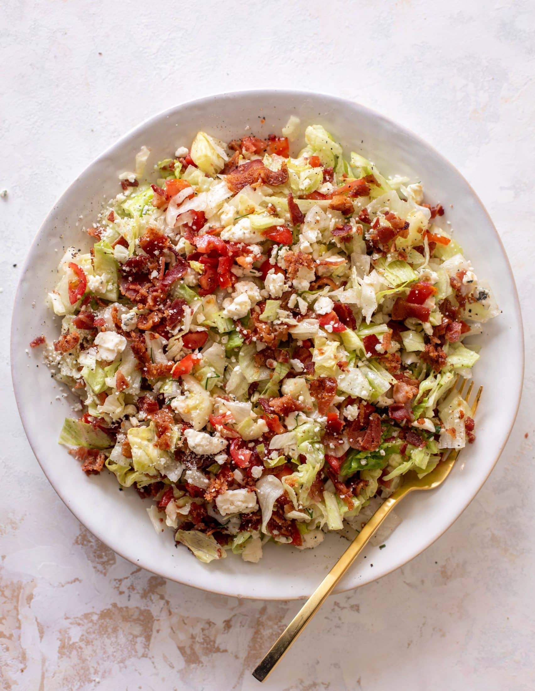 chopped wedge salad