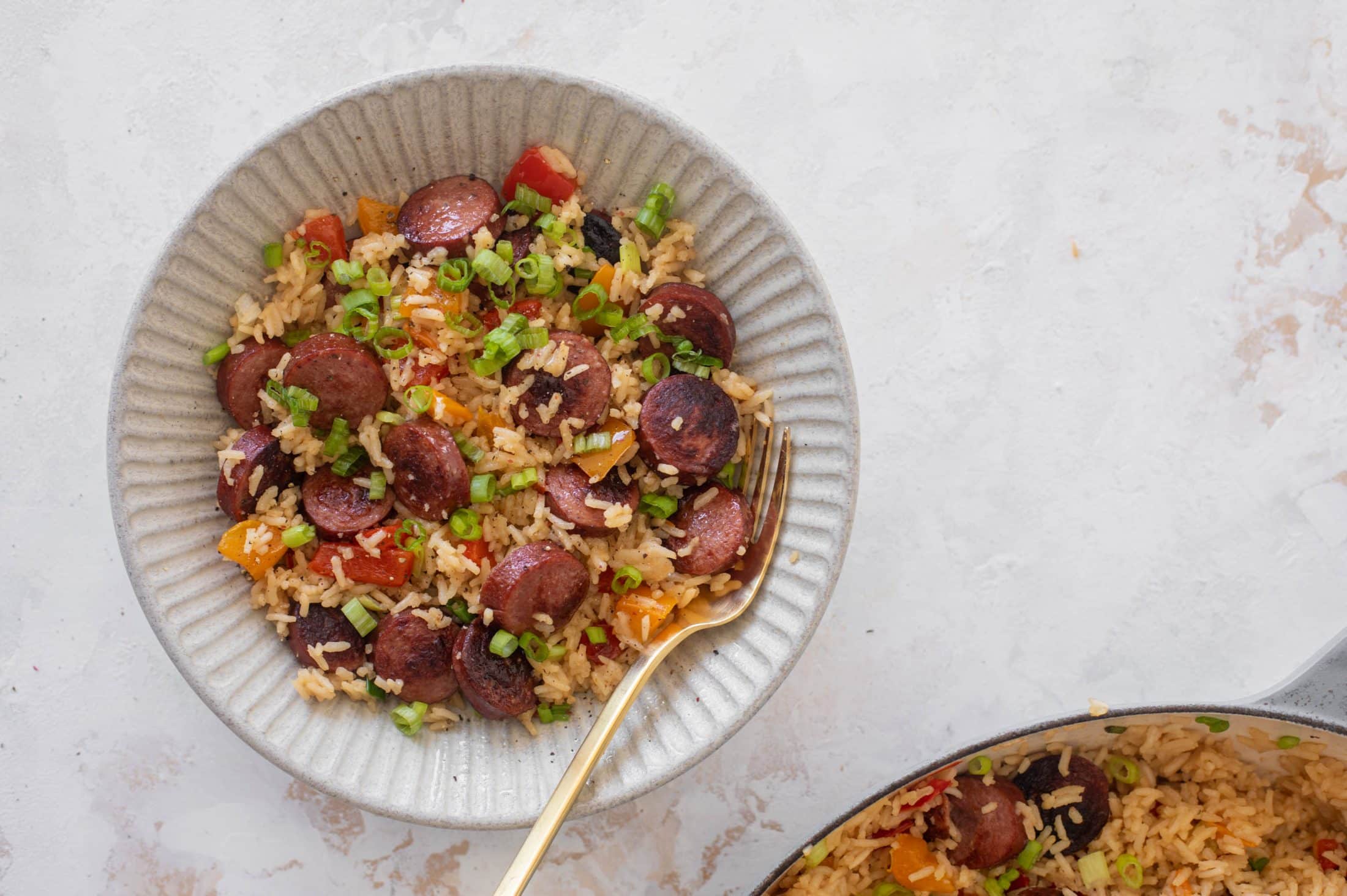 one pot smoked sausage and rice