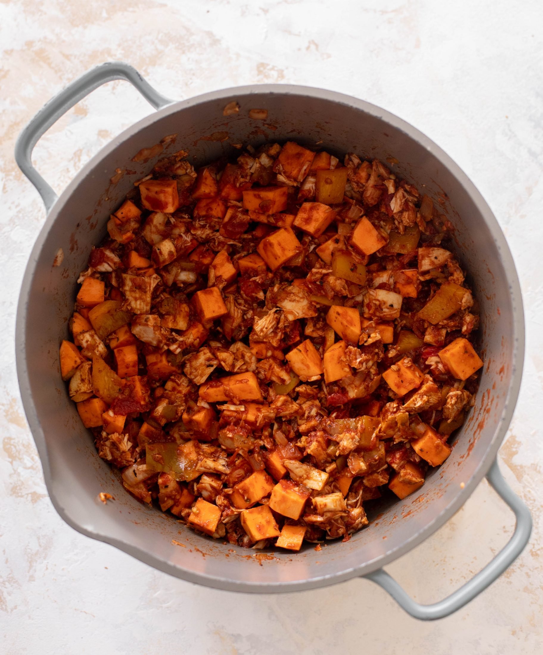 sweet potato chicken chili