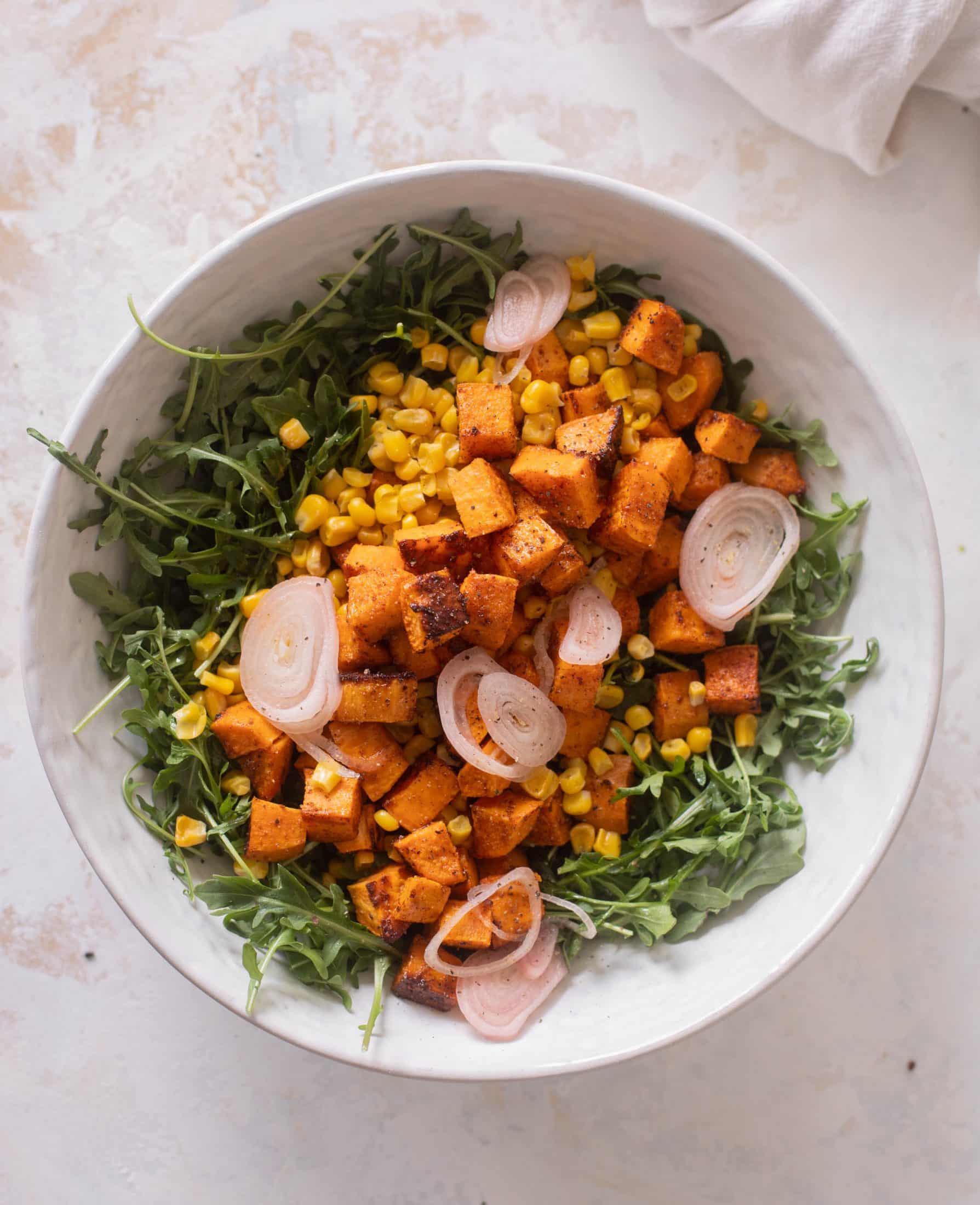 summer sweet potato salad