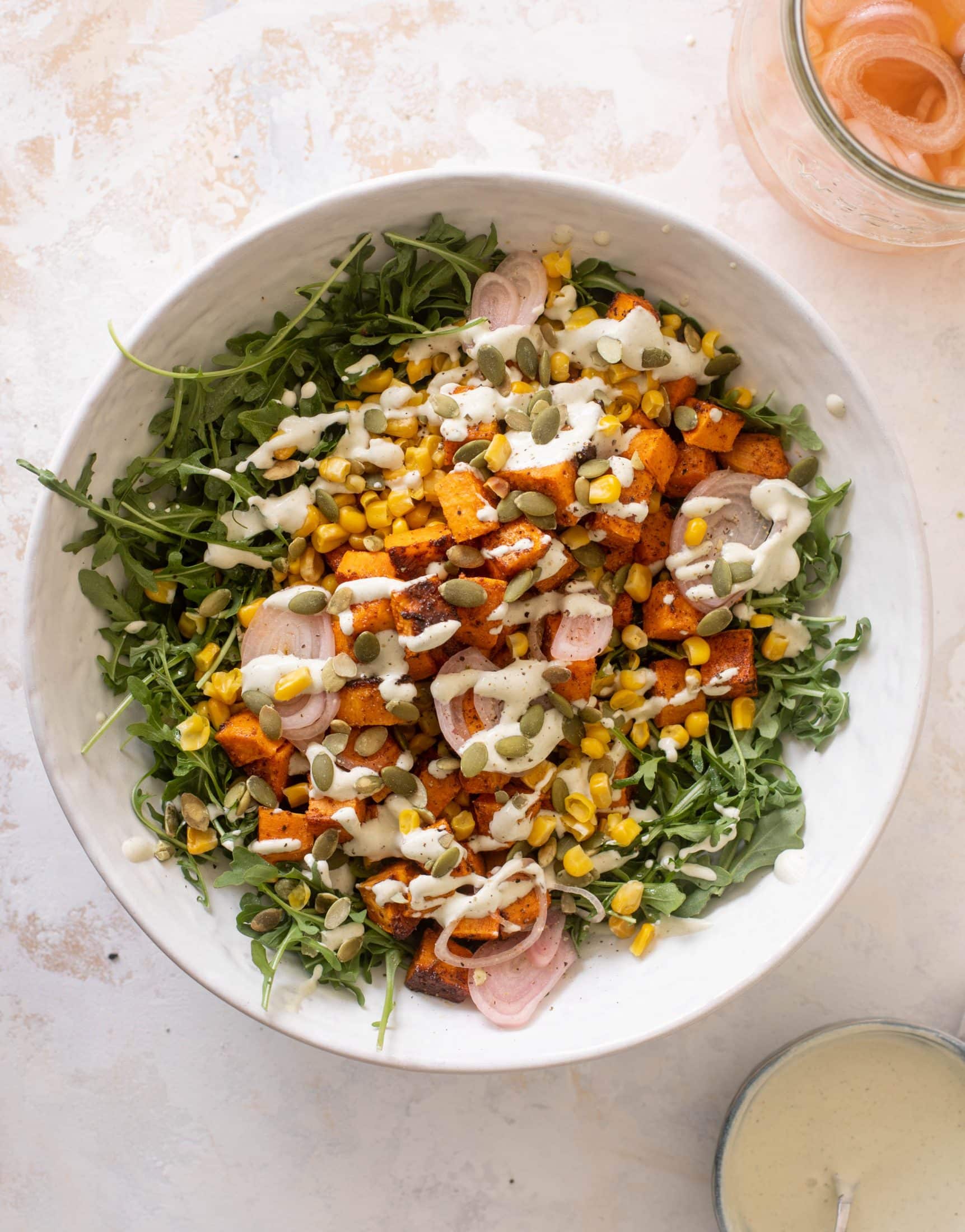 summer sweet potato salad