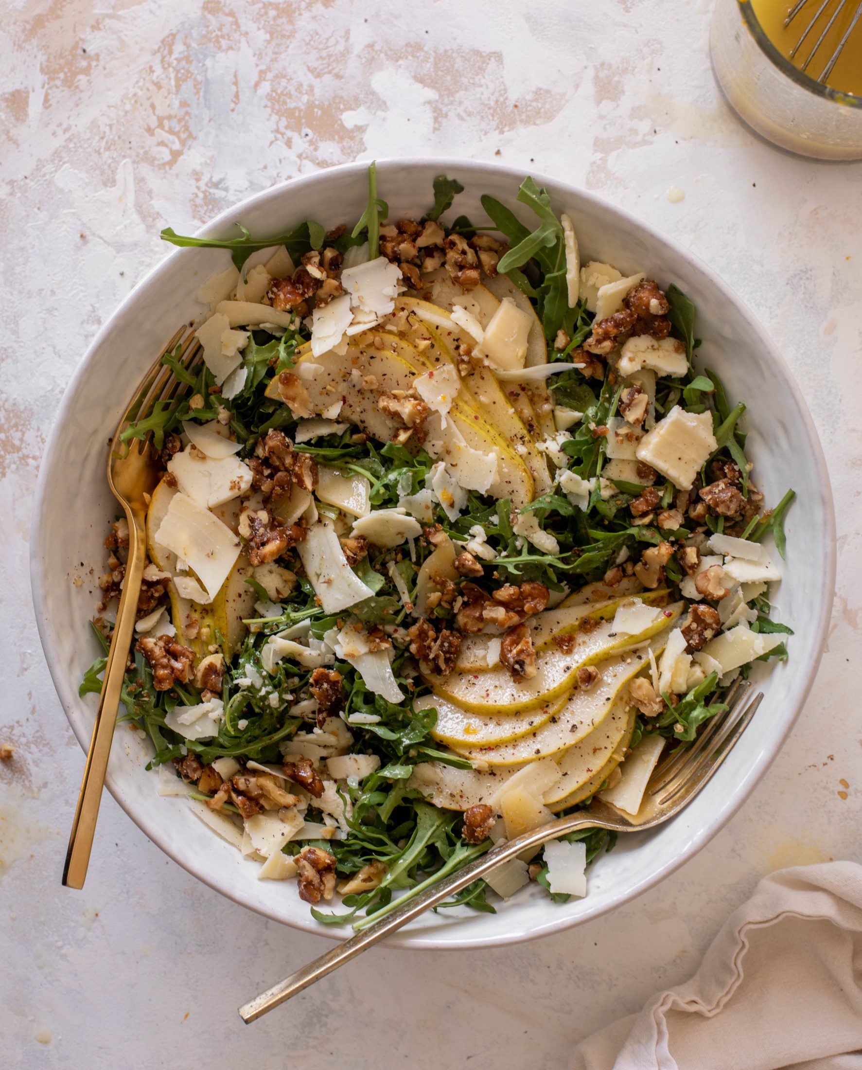 winter pear salad